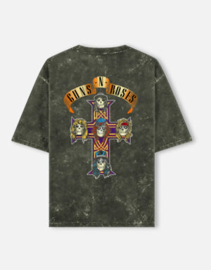 Unisex Acid Washed Oversized Tee